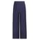 Like Flo Young wide leg regular waist casual broek donkerblauw met textuur