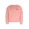 Like Flo sweater met backprint zalm