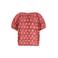 Like Flo blousetop roodbruin