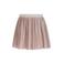 Like Flo plissé rok met glitter goud