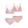 Like Flo reversible triangel bikini oranje/lila