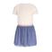 Like Flo midi jurk blauw