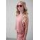 Like Flo Young mouwloze top oudroze