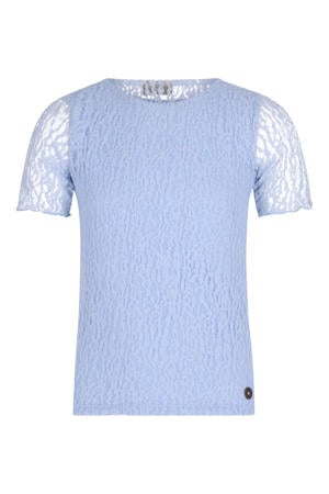 blousetop lichtblauw