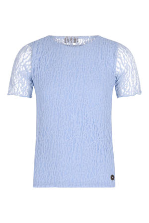 blousetop lichtblauw