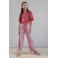 Like Flo straight casual broek oudroze