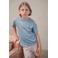 Like Flo Boys T-shirt met backprint lichtblauw