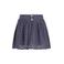 Like Flo korte rok broderie donkerblauw
