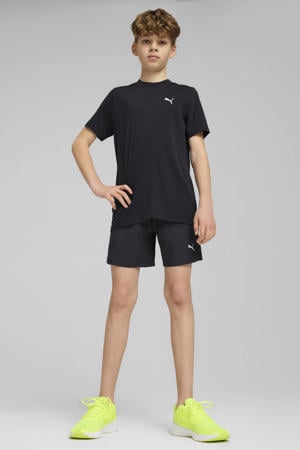 regular casual short donkerblauw