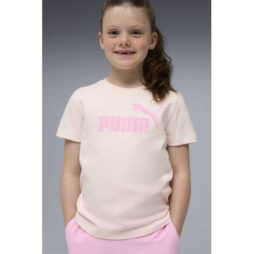 Puma T-shirt + short roze afbeelding