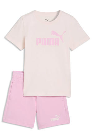 shirt + short roze