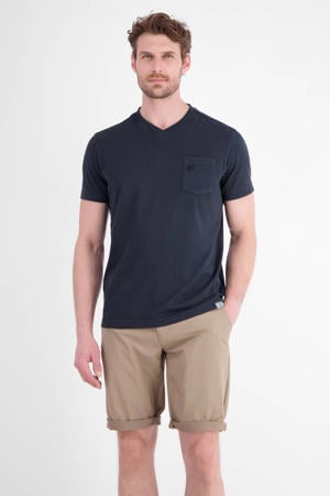 regular fit T-shirt - donkerblauw