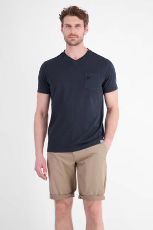 regular fit T-shirt - donkerblauw