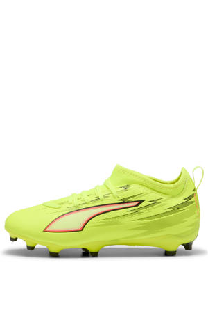Ultra 6 Match junior voetbalschoenen geel/zwart