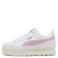Puma Mayze leren sneakers Lth plateauzool wit/roze