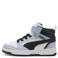 Puma Rebound V6 Mid sneakers wit/lichtblauw