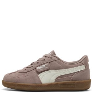 Palermo leren sneakers bruin/lichtgrijs