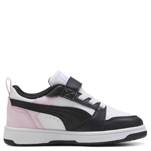 Puma Rebound V6 sneakers wit/roze afbeelding