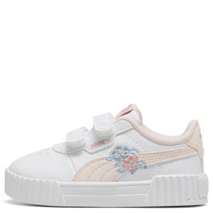 Carina 3.0 Floral sneakers wit/roze