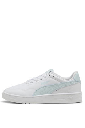 Court Lally sneakers wit/lichtblauw