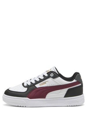 Caven III sneakers zwart/donkerrood/wit