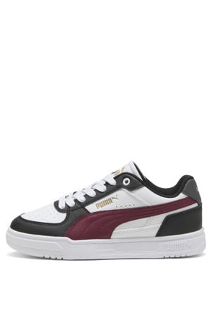 Caven III sneakers zwart/donkerrood/wit