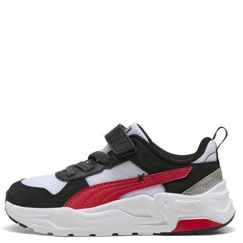 Puma Trinity 2 LT Mid 90s sneakers wit/rood/zwart afbeelding