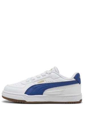 Caven III sneakers wit/kobaltblauw