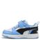 Puma Rebound V6 sneakers lichtblauw/zwart