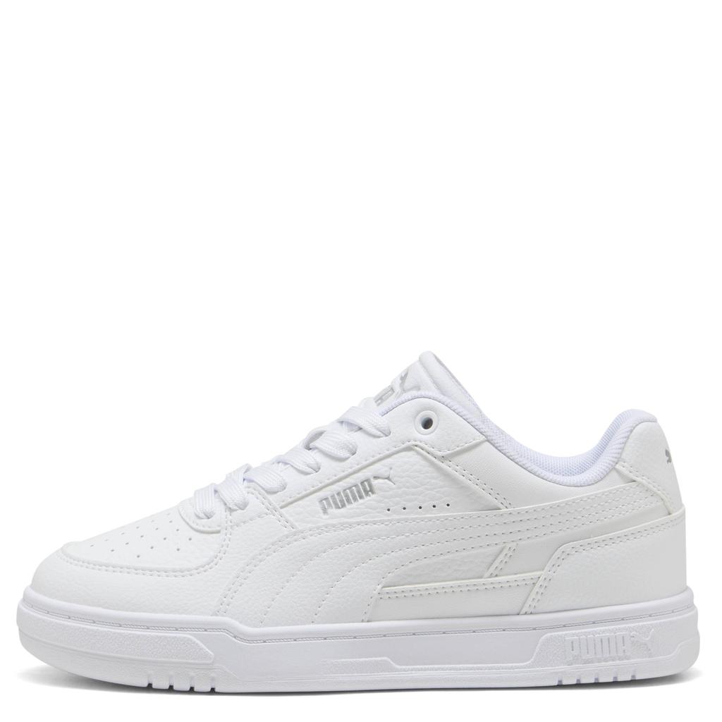 Witte jongens en meisjes Puma Caven III sneakers van imitatieleer/voering: mesh/voetbed: eva met veters