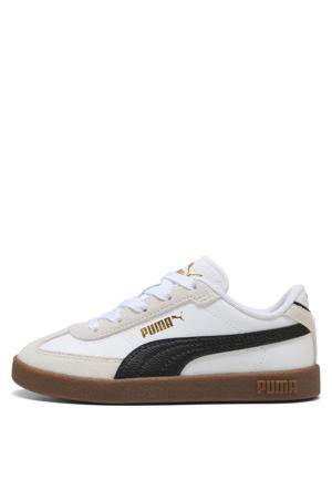 Club II Era suede sneakers wit/beige/zwart