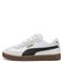 Puma Club II Era suede sneakers wit/beige/zwart