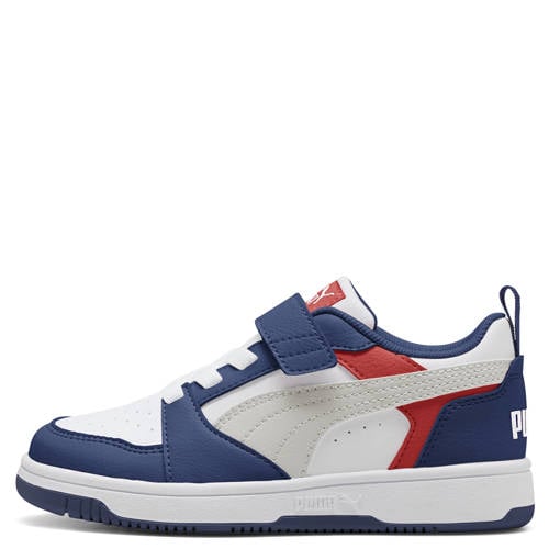 Puma Rebound V6 sneakers blauw/lichtgrijs afbeelding