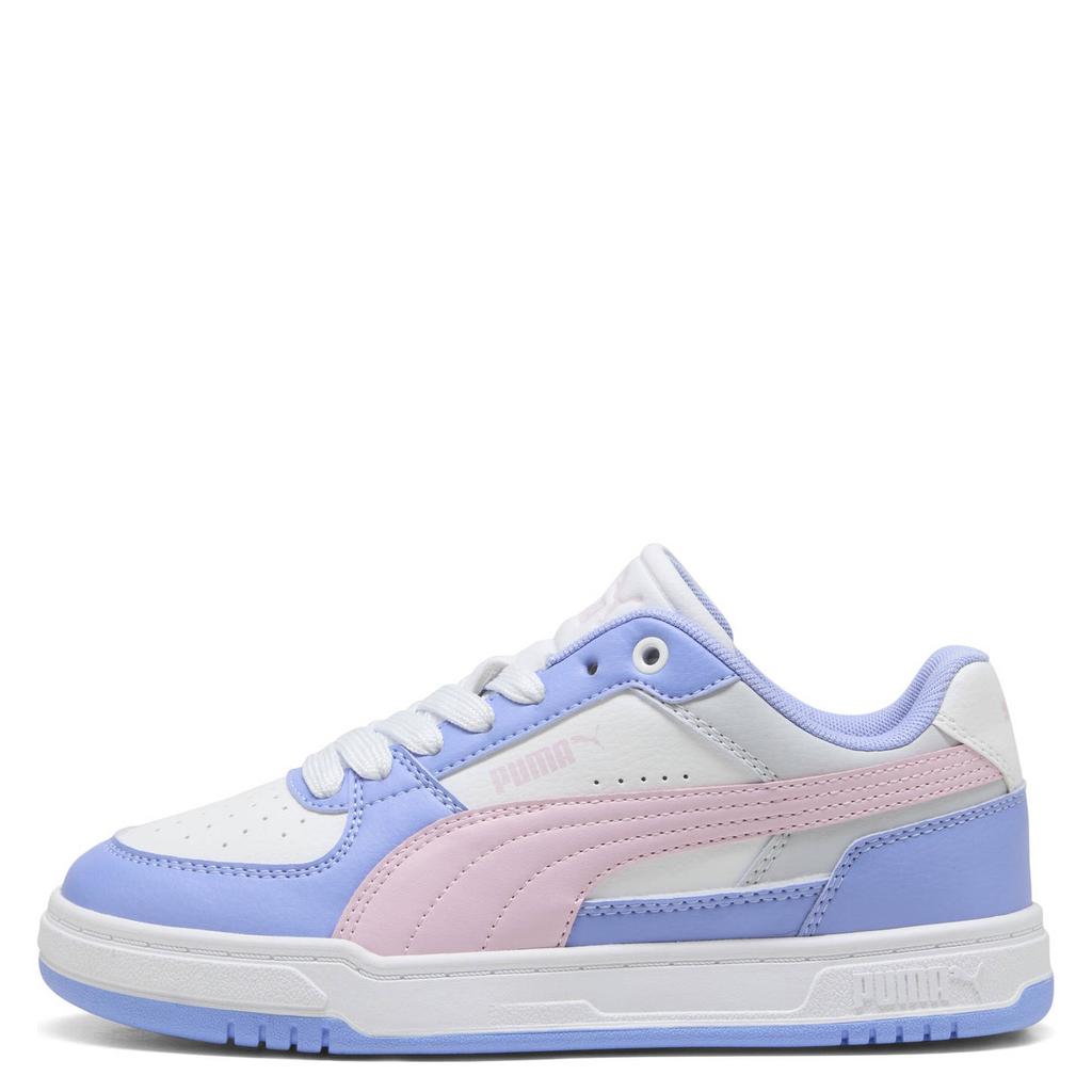 Lila, lichtroze en witte jongens en meisjes Puma Caven III Block sneakers van imitatieleer/voering: mesh/voetbed: eva met veters