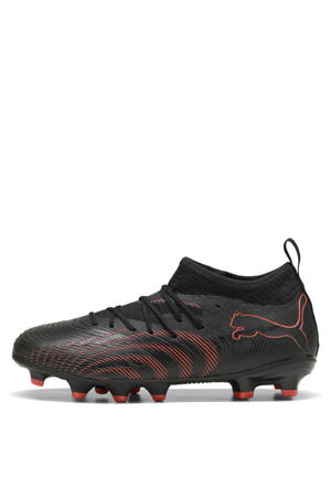 Future 9 Match junior voetbalschoenen zwart/oranje