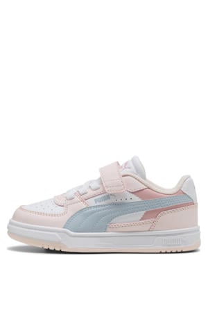 Caven III Block mesh sneakers lichtroze/lichtblauw/wit