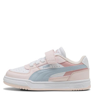 Caven III Block mesh sneakers lichtroze/lichtblauw/wit