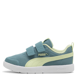 Courtflex V3 Mesh sneakers blauw/geel