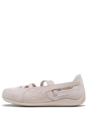 Speedcat Ballet Velvet ballerina's lichtroze