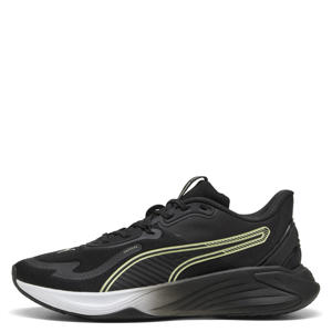 PWR Hybrid hardloopschoenen zwart/wit/geel