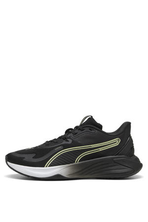 PWR Hybrid hardloopschoenen zwart/wit/geel