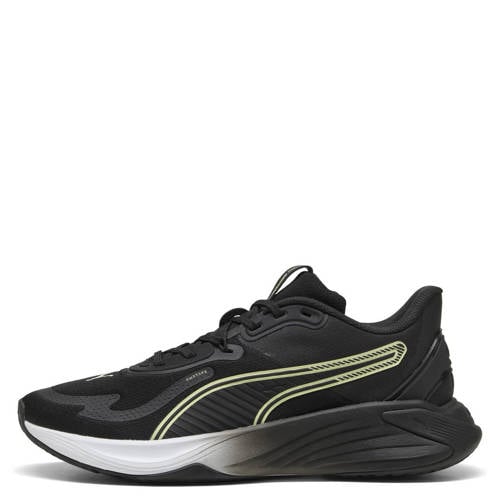 Puma PWR Hybrid hardloopschoenen zwart/wit/geel afbeelding
