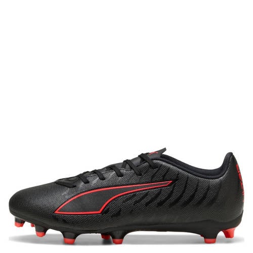 Puma Ultra 6 Play senior voetbalschoenen zwart/rood afbeelding