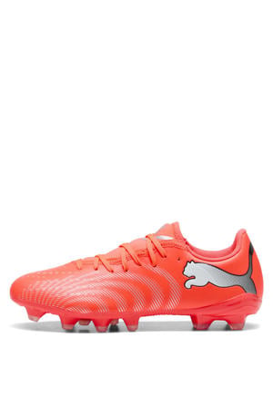 Future 9 Play dames voetbalschoenen oranje/wit/zilver