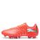 Puma Future 9 Play dames voetbalschoenen oranje/wit/zilver