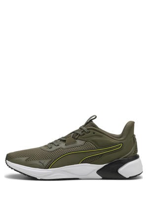 Disperse XT XT 4 fitness schoenen kaki/geel