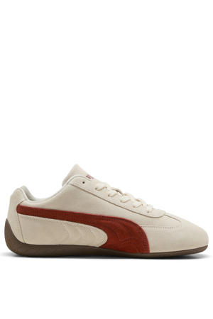 Speedcat OG sneakers ecru/donkerrood
