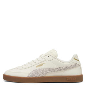 Club II Era Topcat sneakers met panterprint ecru/lichtroze