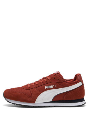 St Miler sneakers donkerrood/wit