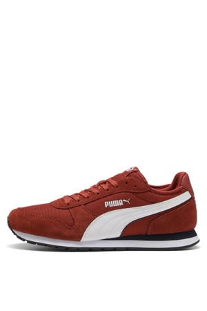 St Miler sneakers donkerrood/wit